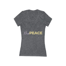 Load image into Gallery viewer, His Peace Short Sleeve Deep V-Neck Tee
