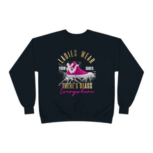 Load image into Gallery viewer, 'Ladies, Grab Your Chucks & Pearls' Sweatshirt