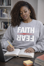 Load image into Gallery viewer, Faith Over Fear™ Crewneck Sweatshirt
