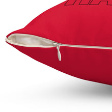 Load image into Gallery viewer, &#39;Partner in Prayer&#39; Square Pillow - Red
