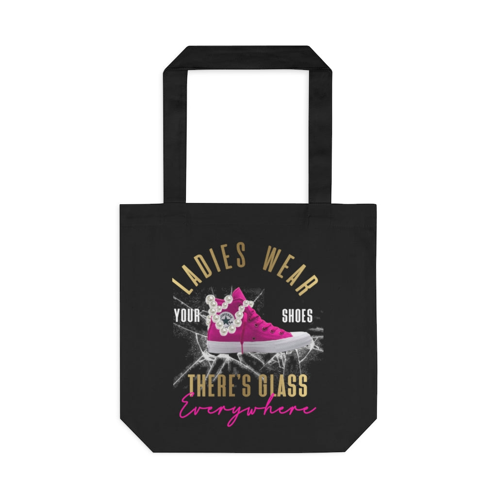 'Ladies, Grab Your Chucks & Pearls' Tote Bag