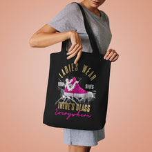 Load image into Gallery viewer, &#39;Ladies, Grab Your Chucks &amp; Pearls&#39; Tote Bag

