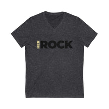 Load image into Gallery viewer, &#39;Her Rock&#39; Short Sleeve V-Neck Tee

