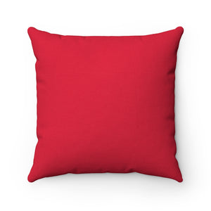 'Partner in Prayer' Square Pillow - Red